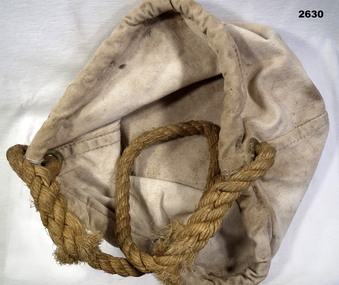 canvas water bag for horses.