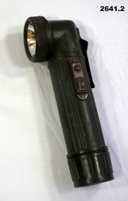 Green plastic right angle torch