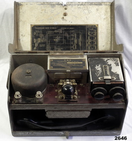 Field telephone military issue c. WW2
