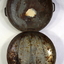 Circular shape mess tin with lid.