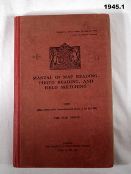 Manuals of map reading and sketches