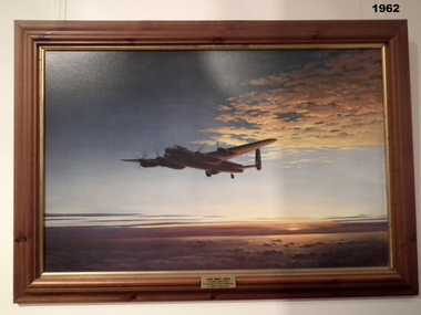 Framed print Titled "Long Night Ahead"