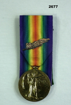 Court mounted medal AIF WW1 MID