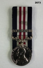Replica Military Medal court mounted.
