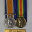 Court mounted medal set AIF WW2