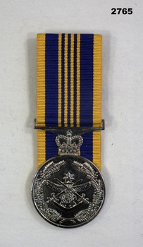 Court mounted medal Long service Australian