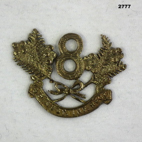 Badge - BADGE, 8th INFANTRY, 1903