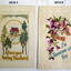 Silk postcards made during WW1