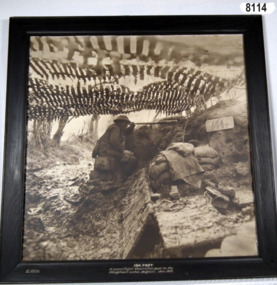 Photo of a soldier in IDA Post WW1