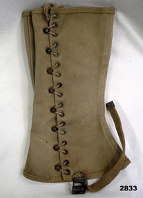 Single U.S Legging  Gaiter  WW2