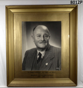 George Lansell President Bendigo RSL