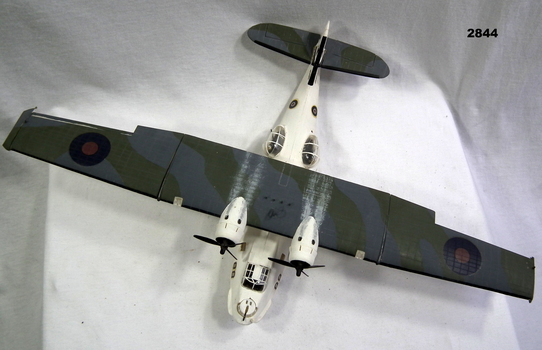 Model of a Catalina Flying Boat.