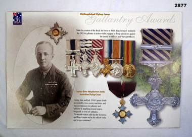 Colour information poster re medal awards.