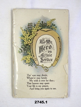 Three postcards from the WW1 era.