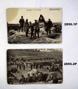Series of photo post cards re the Great War.