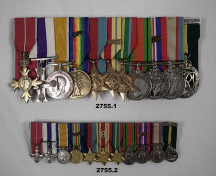 Medals, ribbons, WW1, WW2, BEM, MC, MID