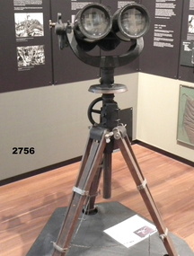 A pair of captured Japanese artillery binoculars from WW2.