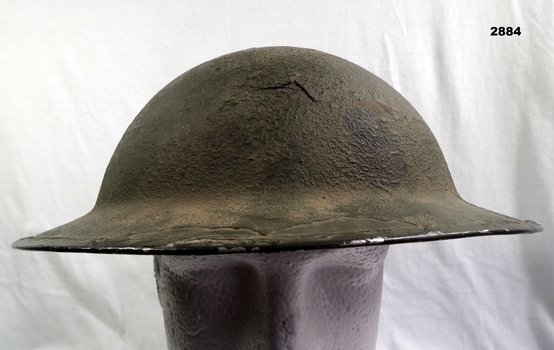 British pattern steel helmet outer.