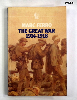 Book, Thee Great War by Marc Ferro.