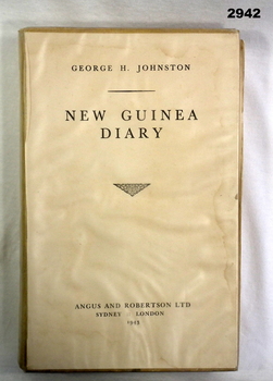 Book, New Guinea Diary 1943