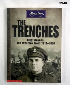 Book, personal story in the Trenches 1914 - 18