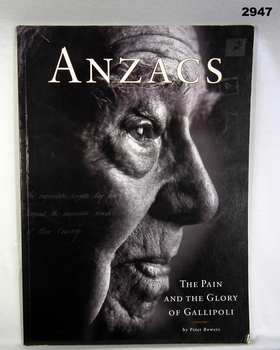 Book, the pain of ANZACS on Gallipoli.