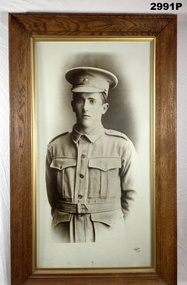 Portrait photo of a soldier KIA WWW1