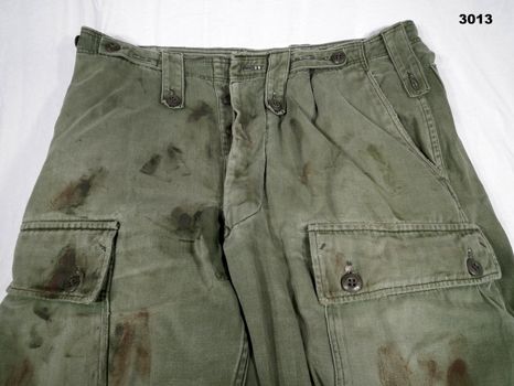 Trousers, green general purpose use