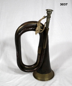 Brass bugle from WW1 era.