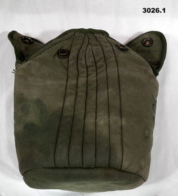 Three green colour water bottle carriers.