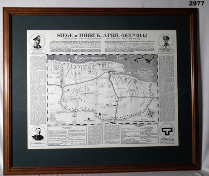 B & W copy of the seige of Tobruk.