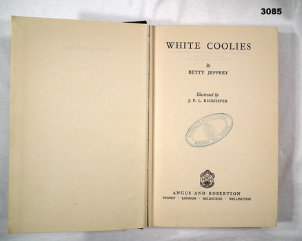 Book, White Coolies by Betty Jeffery.
