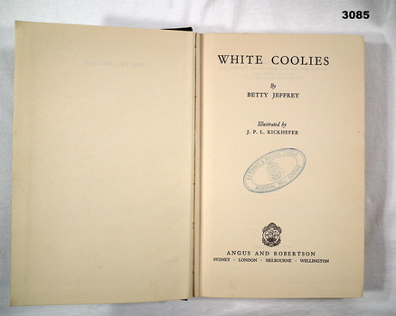 Book, White Coolies by Betty Jeffery.