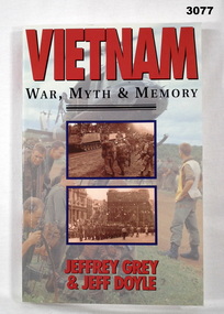 BOOK, Allen & Unwin, Vietnam - War, Myth and Memory, 1992