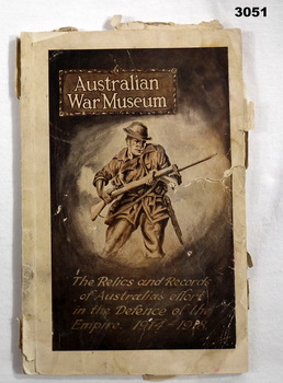 Soft cover book re the Australian War Museum.