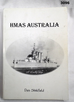 Book, HMAS Australia, the lucky ship.