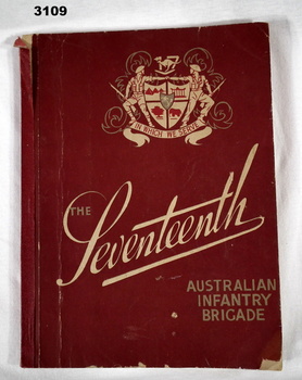 Book, 17th Australian Infantry Brigade.