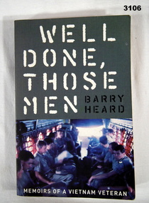 Book, Memories of a Vietnam veteran.
