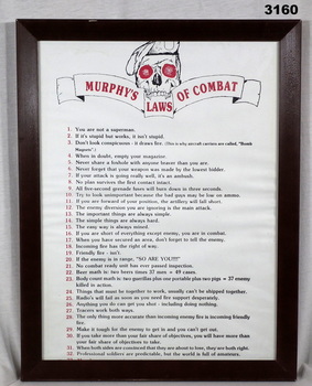Document re Murphys Law in numbers.