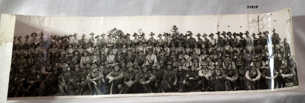 B & W panorama of a unit in WW@