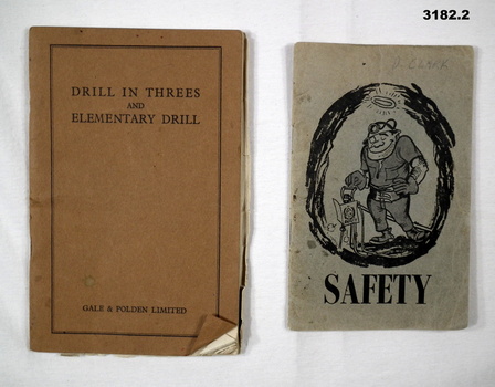 Two manuals re Drill and safety.