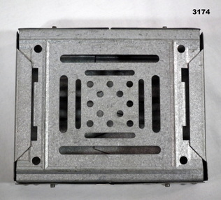 Galvanised HEXAMINE folding cooking stove.