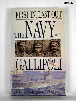 Book re the Navy at Gallipoli.