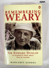Book, re the memories of Weary Dunlop.