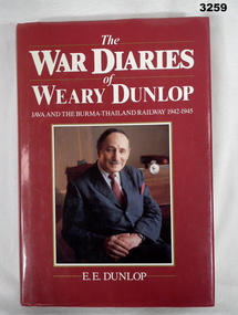 Book, The War Diaries of Weary Dunlop, 1986