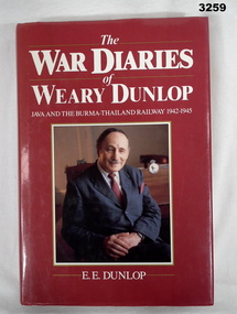 Book, The War Diaries of Weary Dunlop, 1986