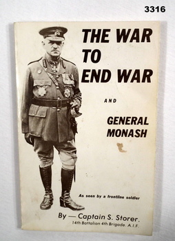 Book re General John Monash WW1