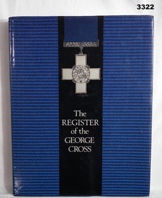 Book the Register of the George Cross.