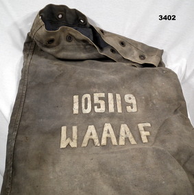 Kit bag army issue WAAAF WW2.