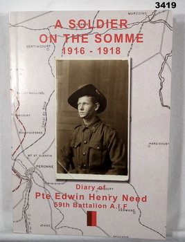 Book re an Australian soldier on the Somme.